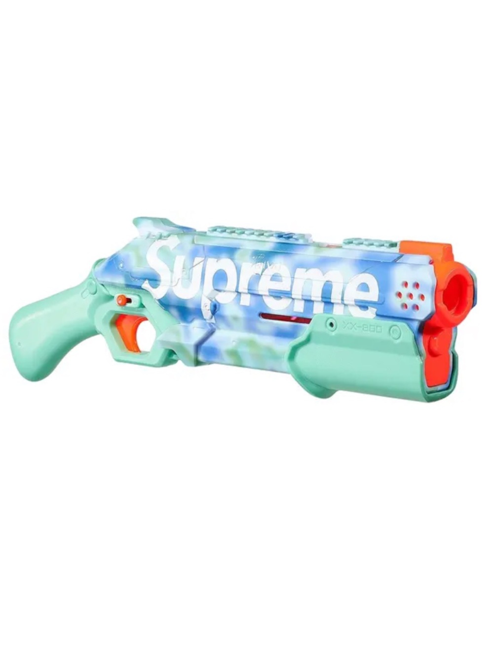 Supreme Teal & Blue Camo Nerf Rival Blaster